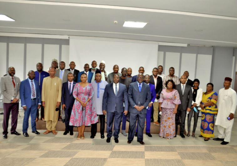 The regional validation meeting on the draft regulation on the procedures for the recognition and certification of the origin of products from the Economic Community of west Africa States and the regulation on the determination of the components of the ex-factory price and value of non-originating materials held on the 24-28 May 2021, in Abidjan.